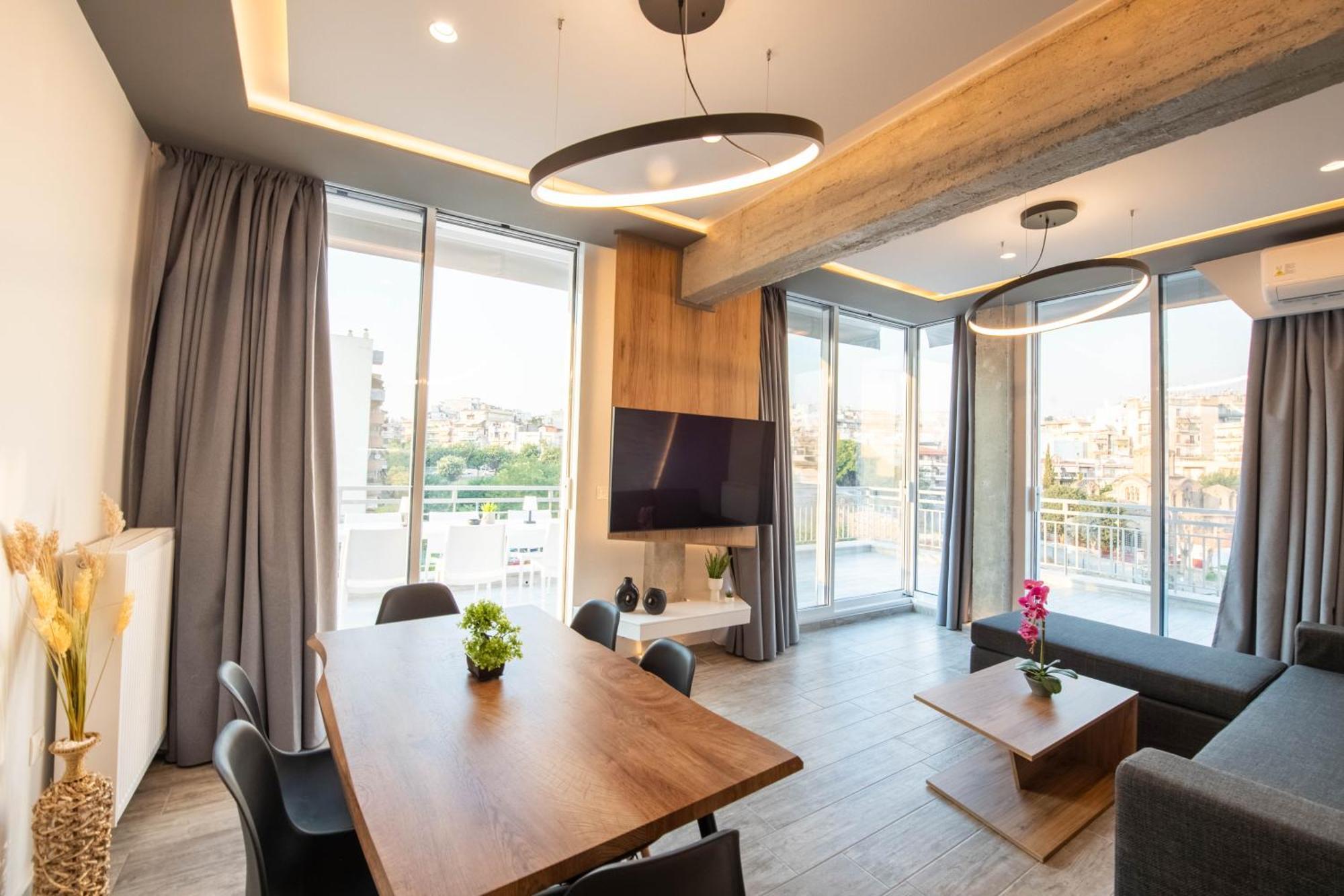 Skia Luxury Living Above The Walls เทสซาโลนิกิ ภายนอก รูปภาพ
